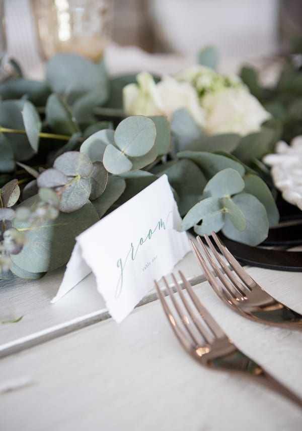 My Love is White Styled Shoot