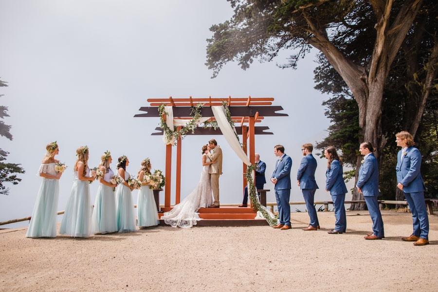 Spectacular Ocean California Wedding