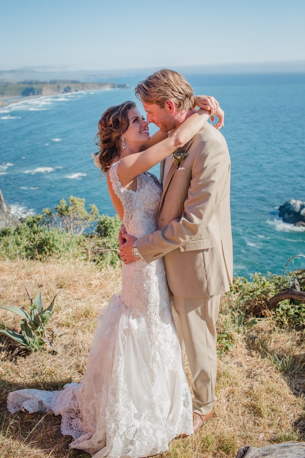 Spectacular Ocean California Wedding