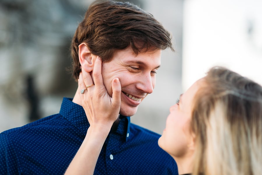 Sunrise Engagement Session in Paris