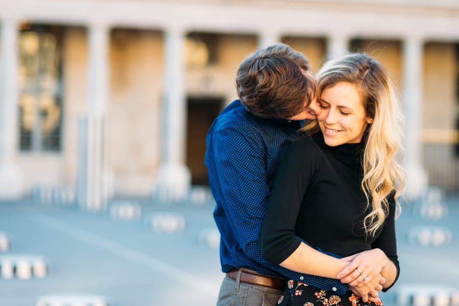 Sunrise Engagement Session in Paris