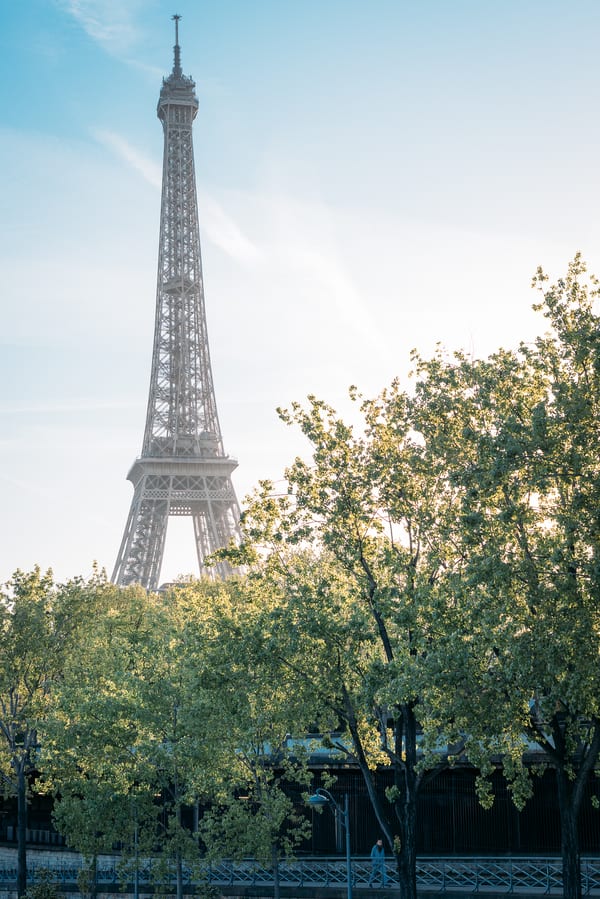 Sunrise Engagement Session in Paris