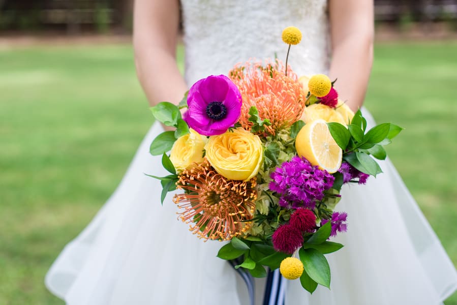 bright floral bouquet