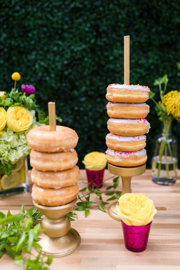 dessert table