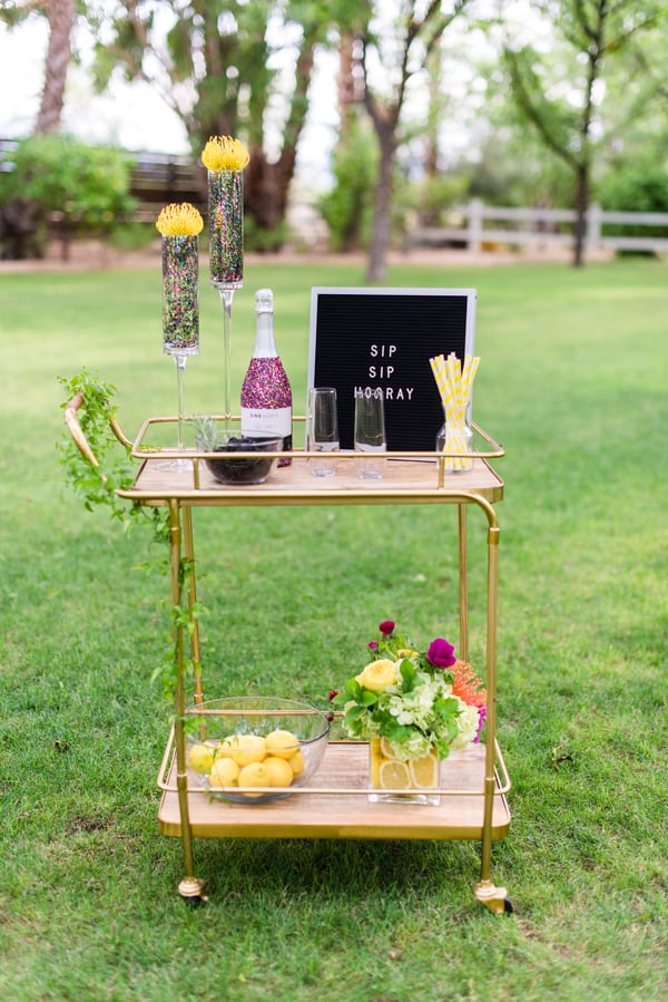 drinks station