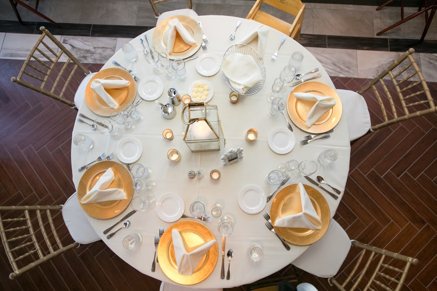 fabulous wedding reception table shot