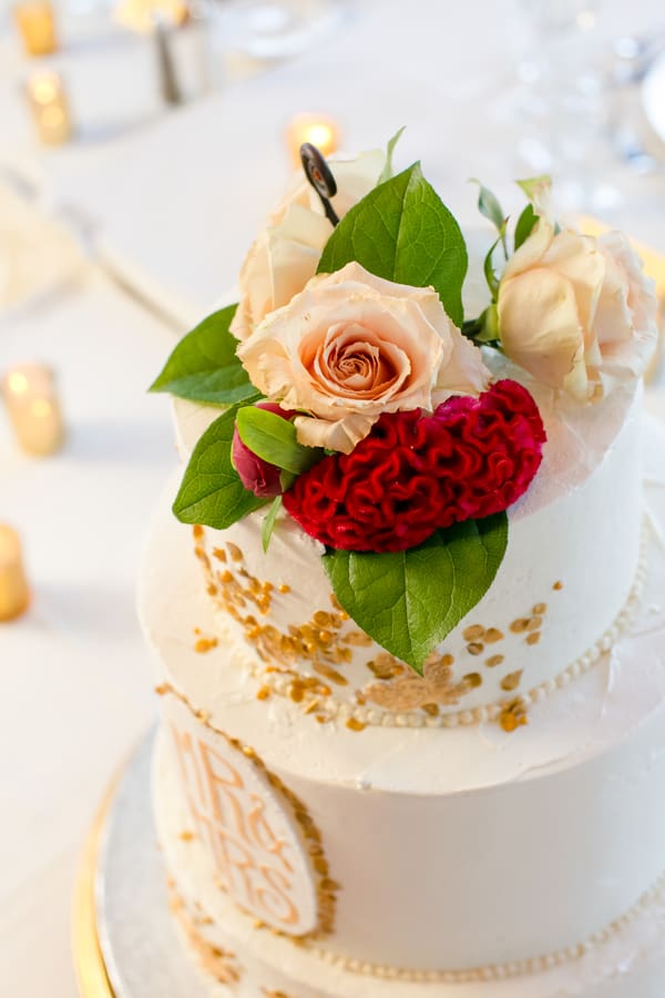 Gorgeous wedding cake