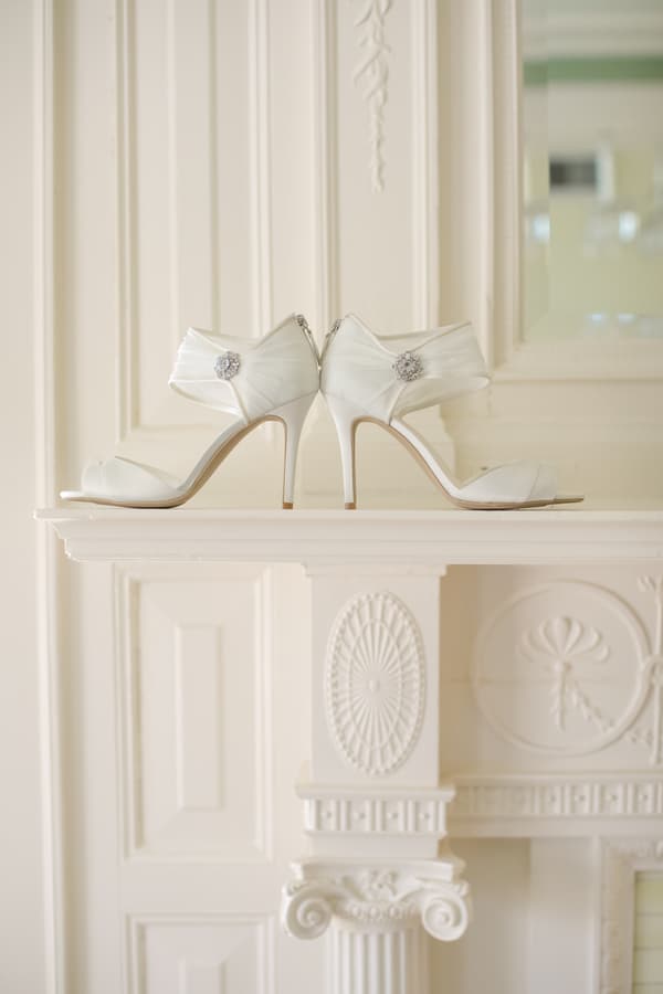 beautiful wedding shoes