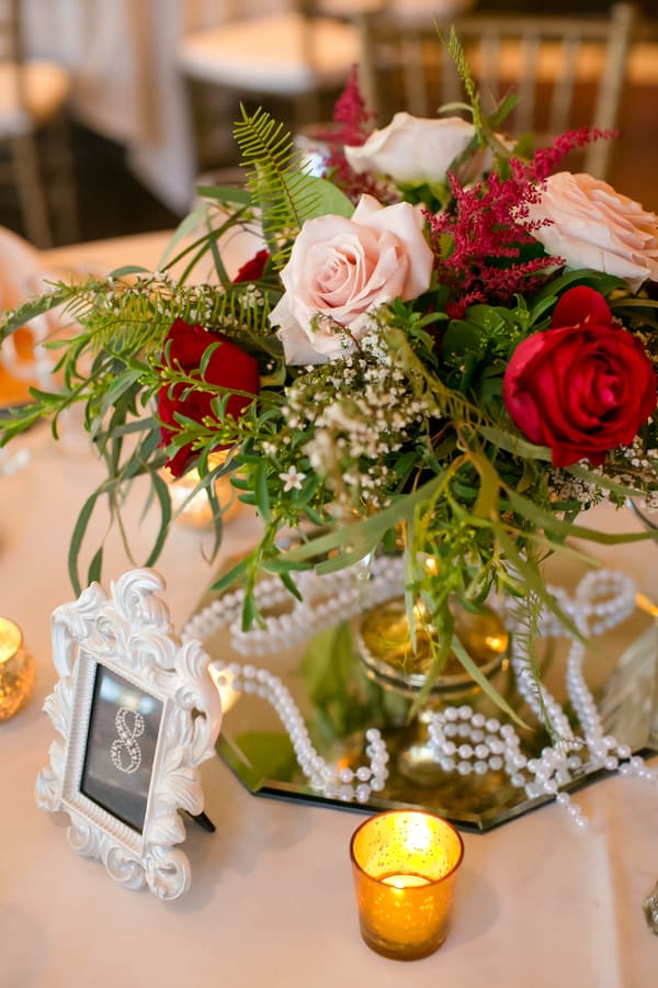 floral wedding decor