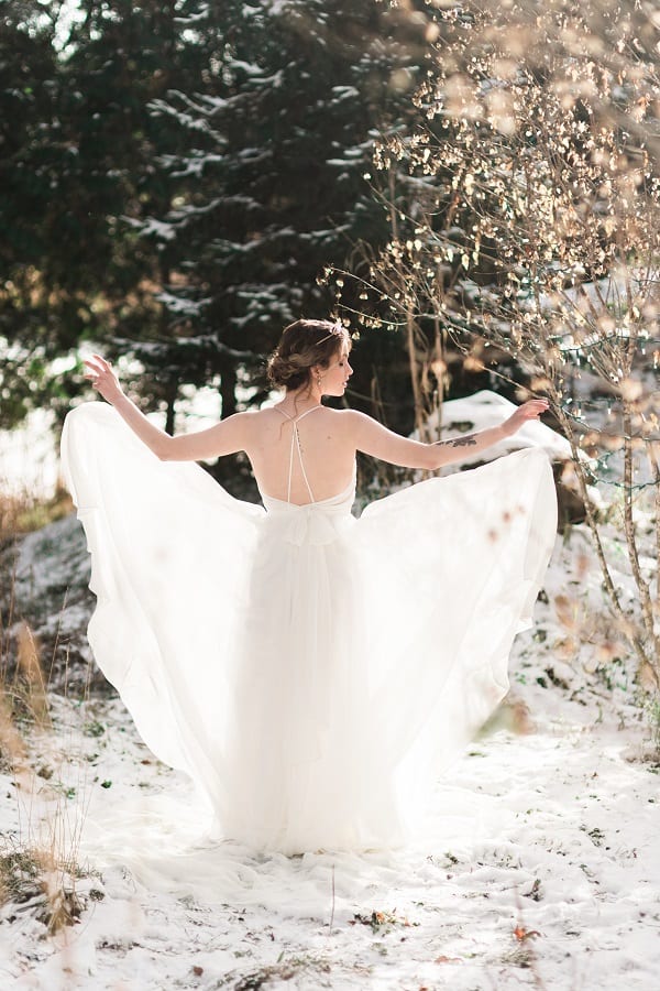 Icy Blue Styled Shoot