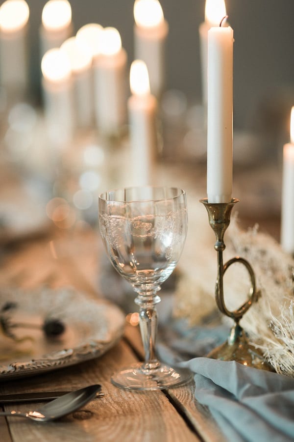 Icy Blue Styled Shoot