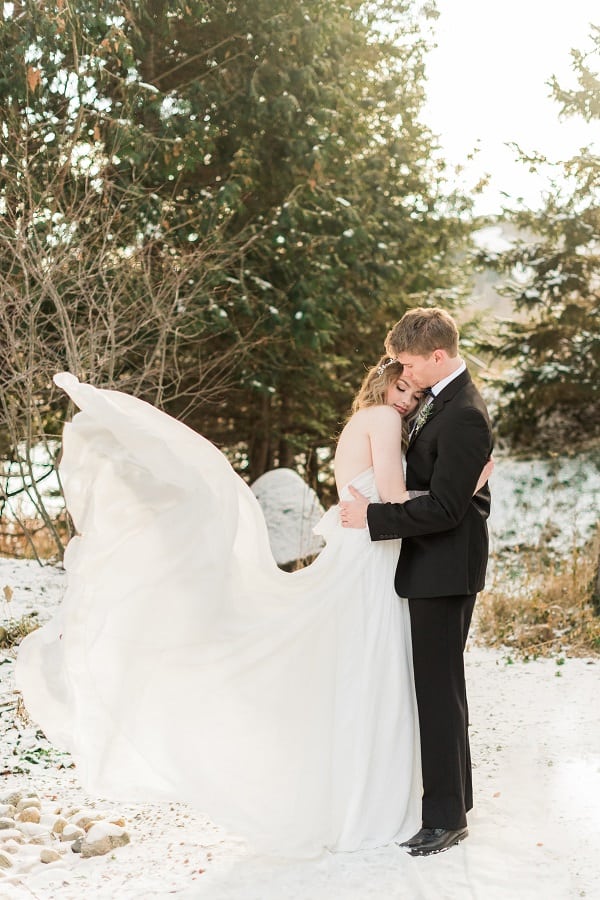 Icy Blue Styled Shoot