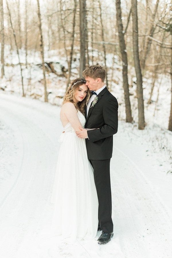 Icy Blue Styled Shoot