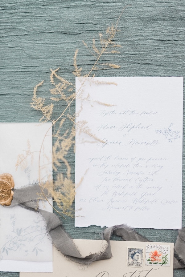Icy Blue Styled Shoot