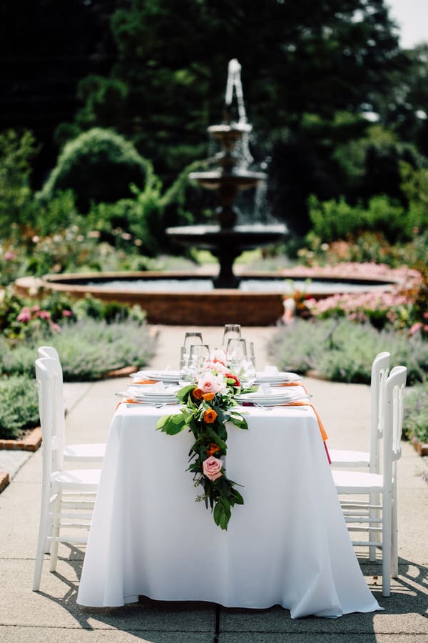 Summer Wedding at the Memphis Botanic Gardens