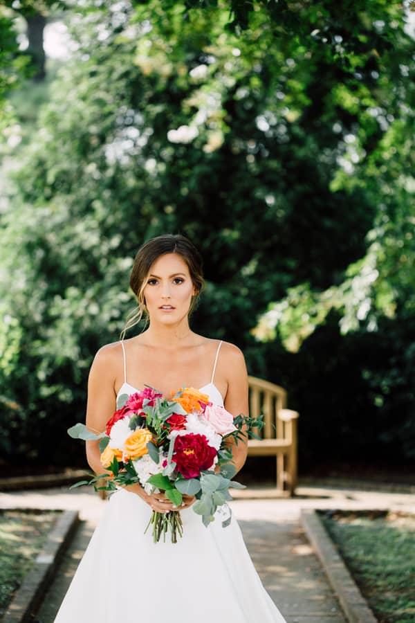 Summer Wedding at the Memphis Botanic Gardens