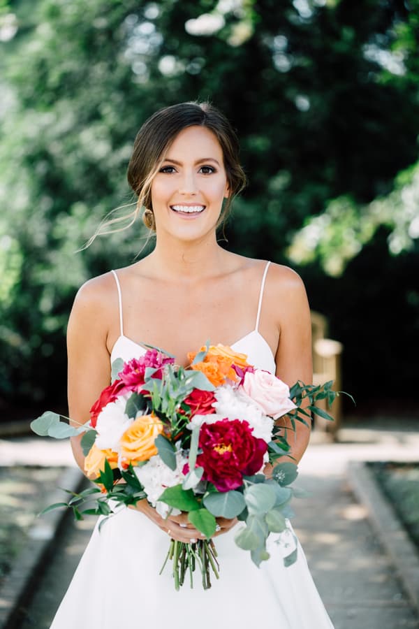 Summer Wedding at the Memphis Botanic Gardens