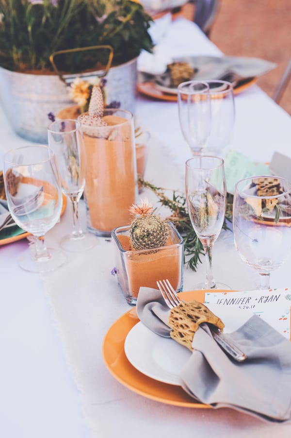 desert wedding with Pizza reception at Valley of Fire