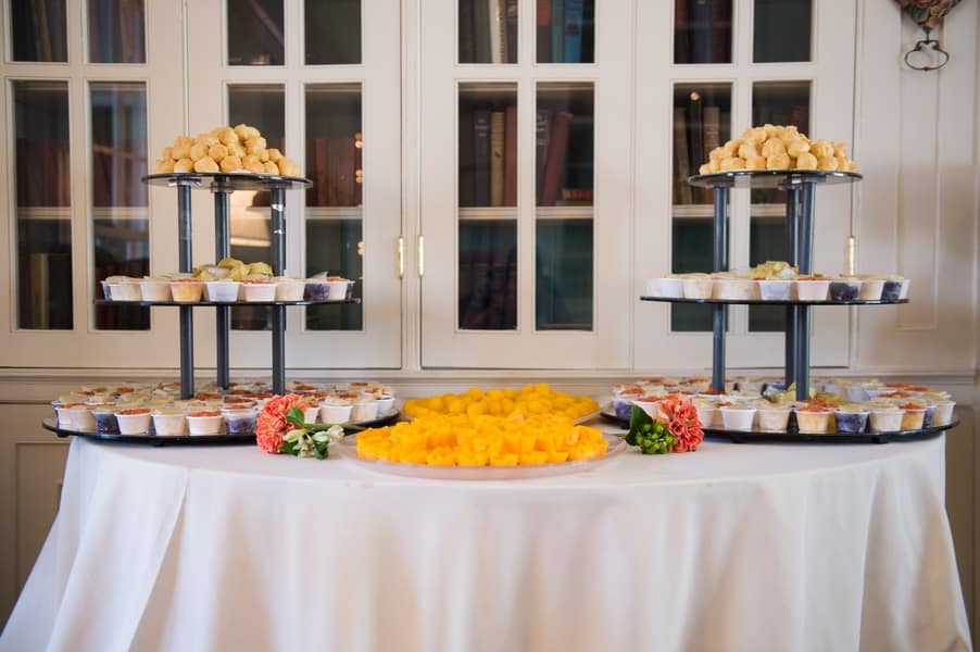 Gorgeous buffet table