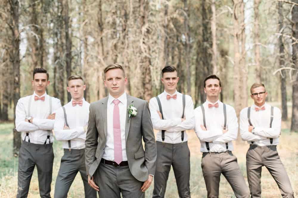 Groomsmen shot