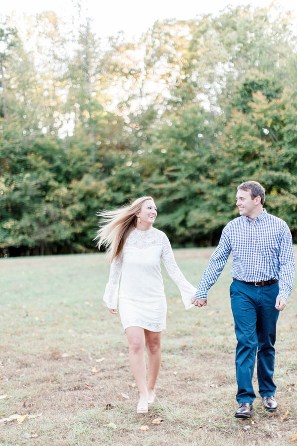 Romantic Lake Norman Engagement Session