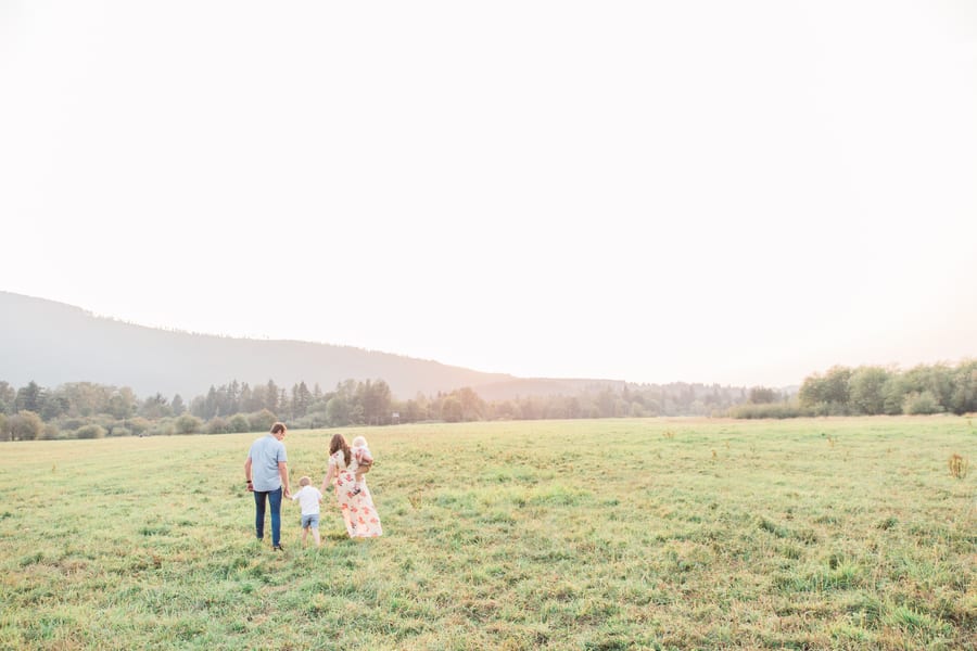 Magical Family Shoot in the Mountains