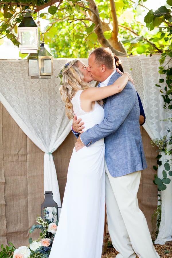 Beautiful Rustic Backyard Wedding