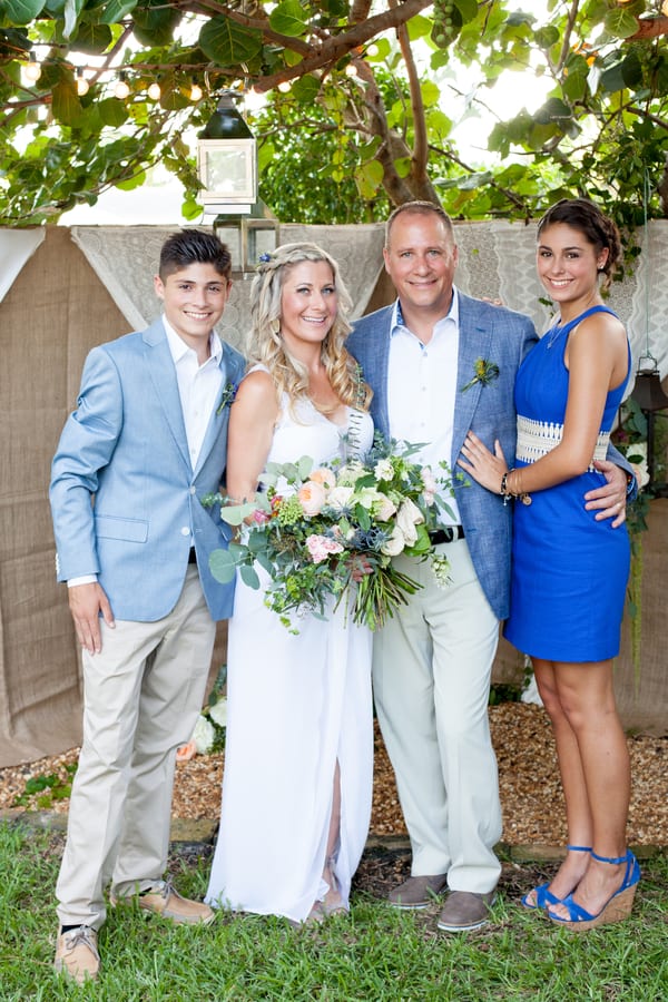 Beautiful Rustic Backyard Wedding
