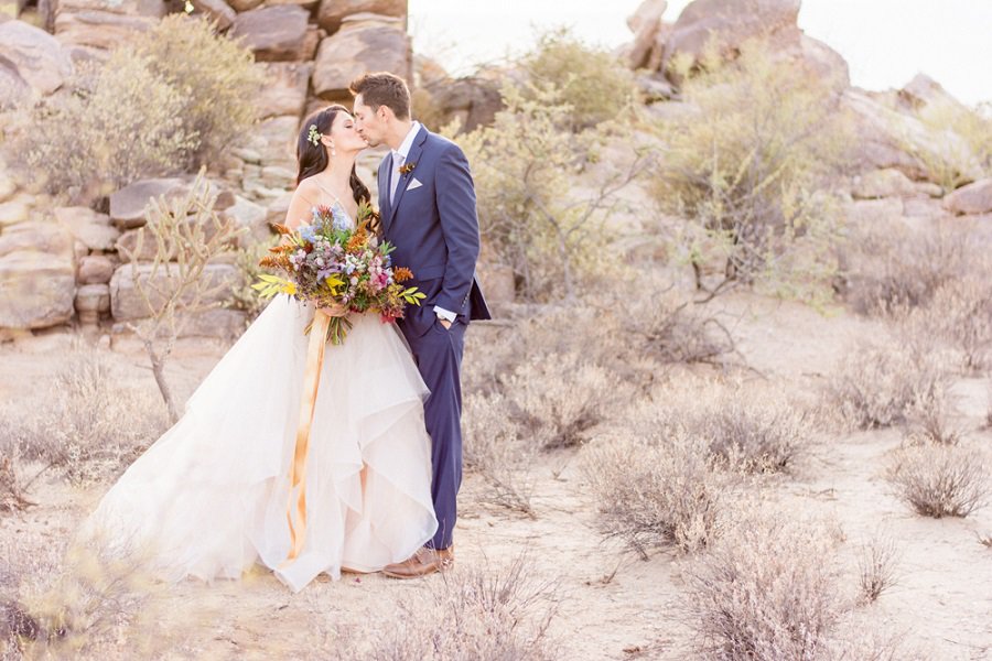 Rocky Desert Wedding