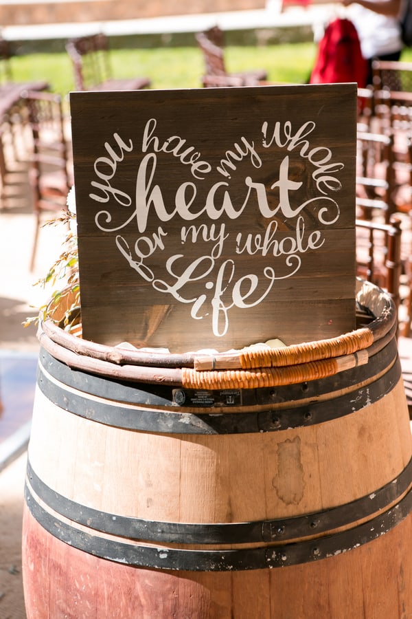 Lauren & Jake's Travel-Themed Vineyard Wedding