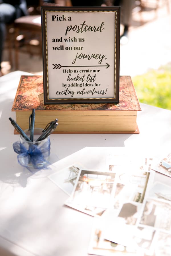 Lauren & Jake's Travel-Themed Vineyard Wedding