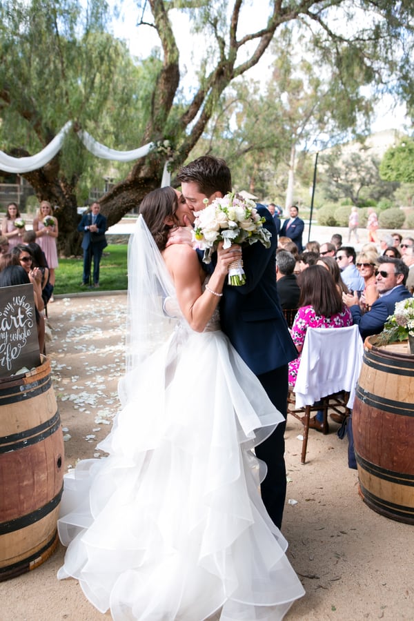 Lauren & Jake's Travel-Themed Vineyard Wedding