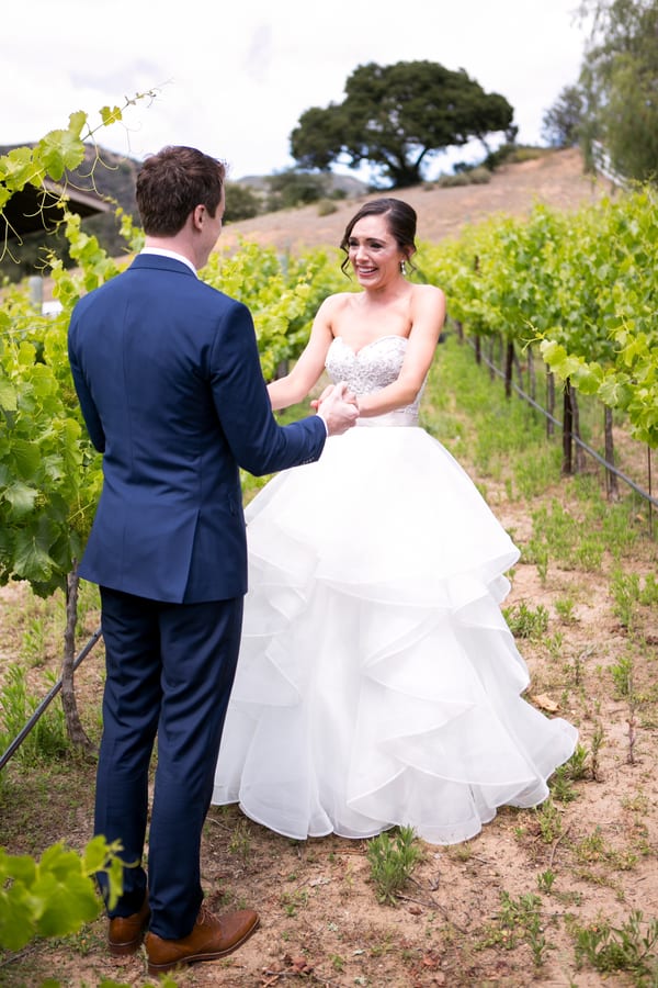 Lauren & Jake's Travel-Themed Vineyard Wedding