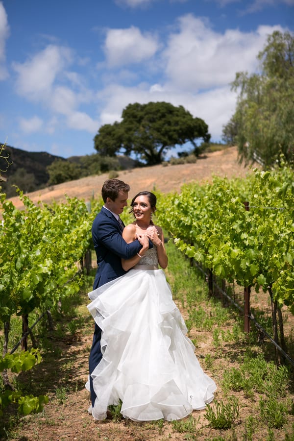 Lauren & Jake's Travel-Themed Vineyard Wedding