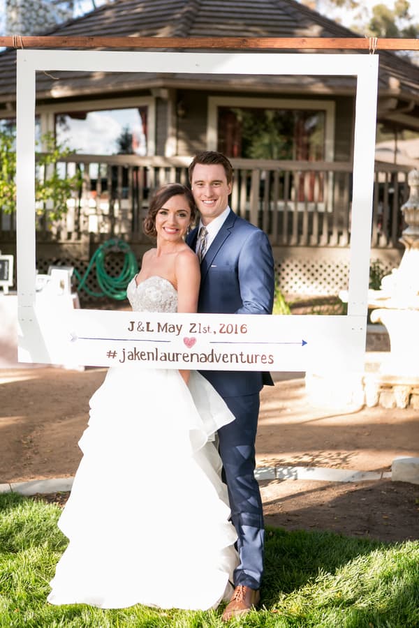 Lauren & Jake's Travel-Themed Vineyard Wedding