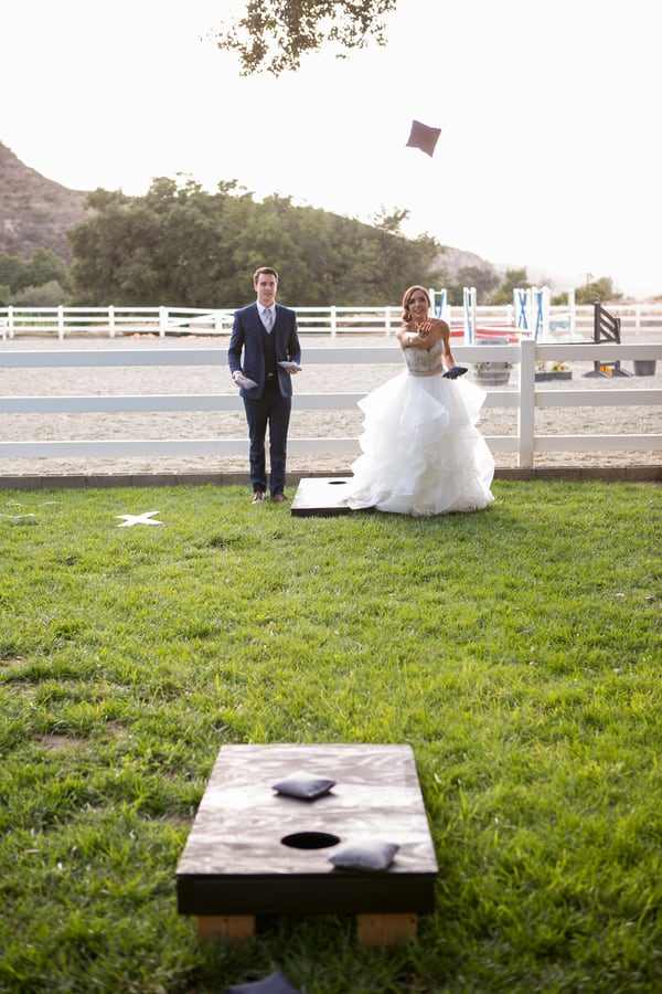 Lauren & Jake's Travel-Themed Vineyard Wedding