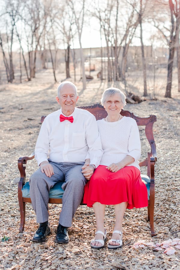 Valentines Photo Shoot with 80 Year Old Couple