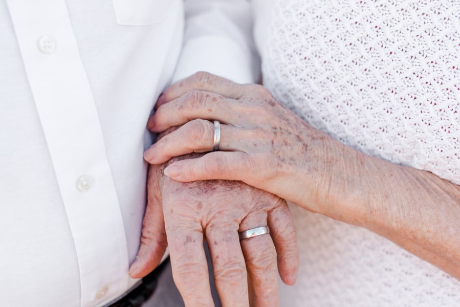 Valentines Photo Shoot with 80 Year Old Couple