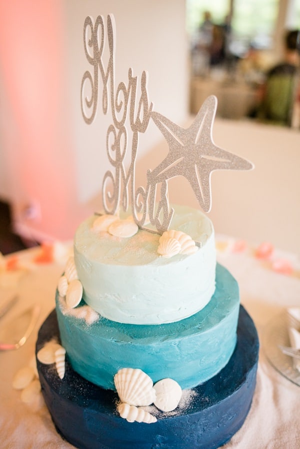 adorable wedding cake