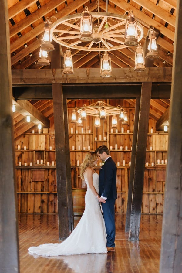 beautiful barn wedding