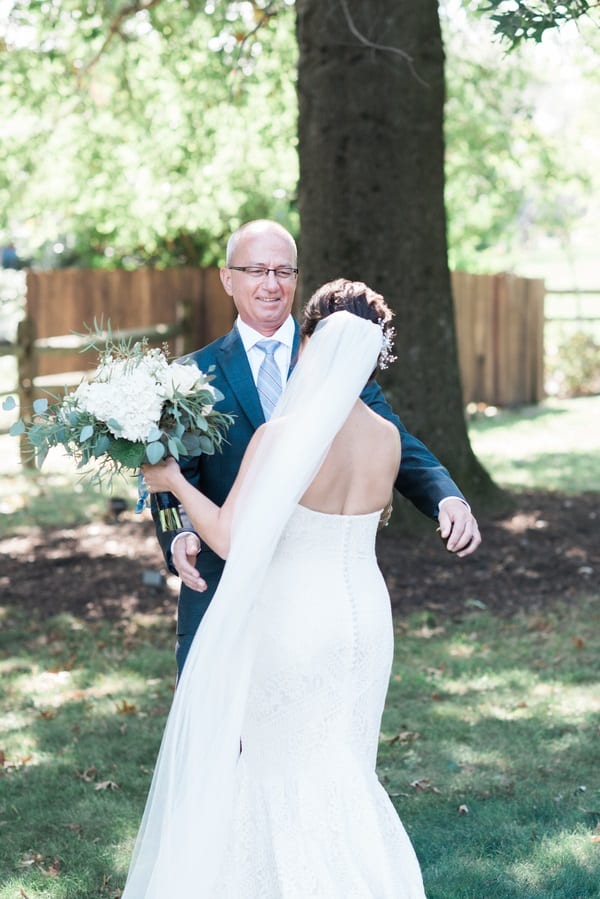 beautiful father daughter shot