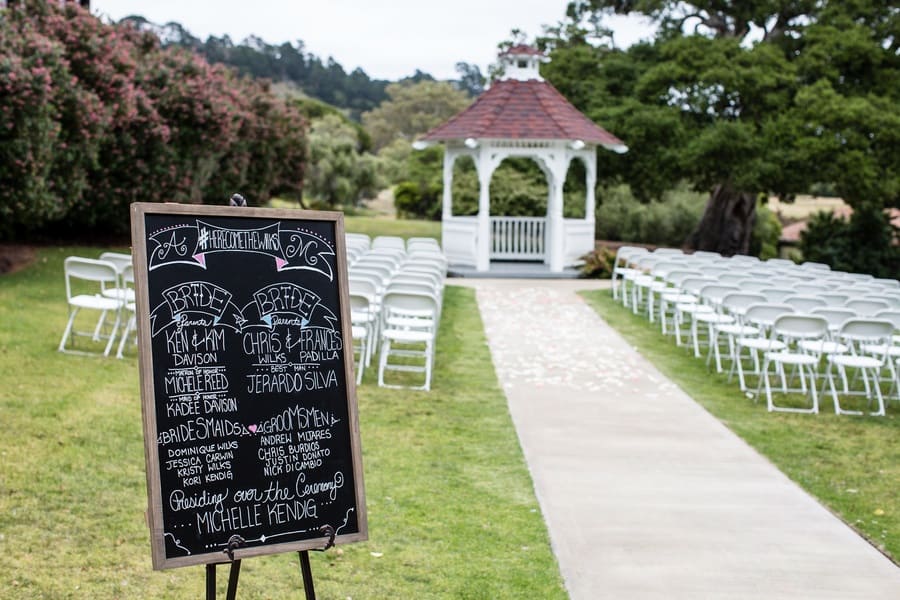 ceremony set up