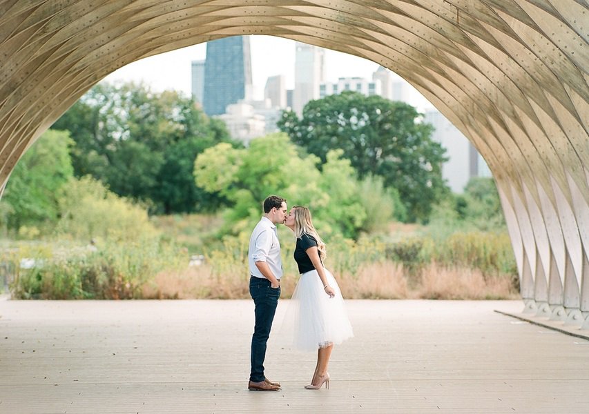 classic engagement shoot
