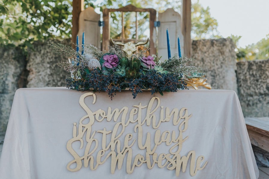 fabulous wedding signage