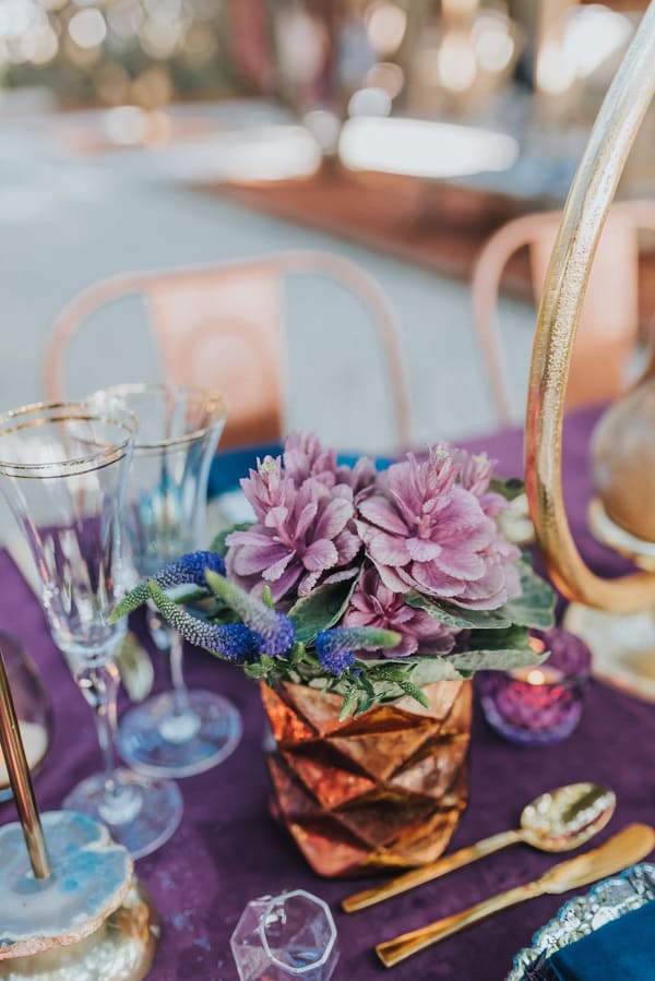 floral table centrepiece