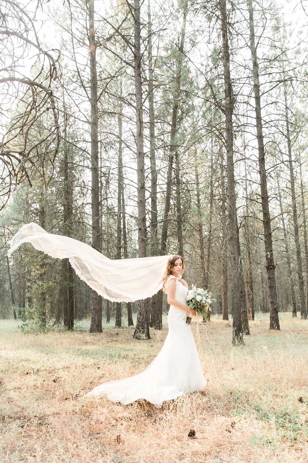 gorgeous bridal shot