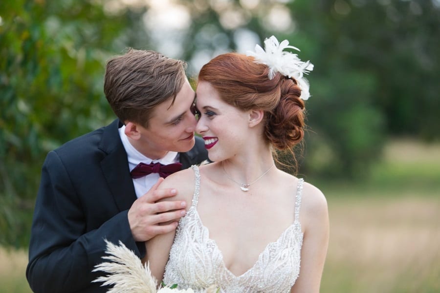 great gatsby styled wedding