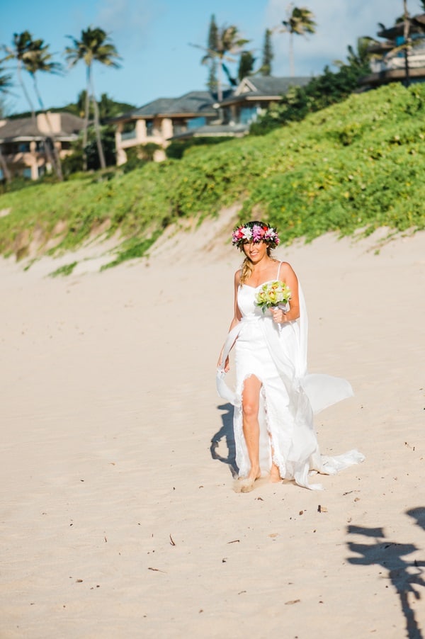 Hawaiian elopement
