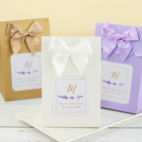 lavender candy bags