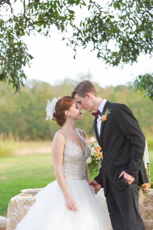 great gatsby styled wedding